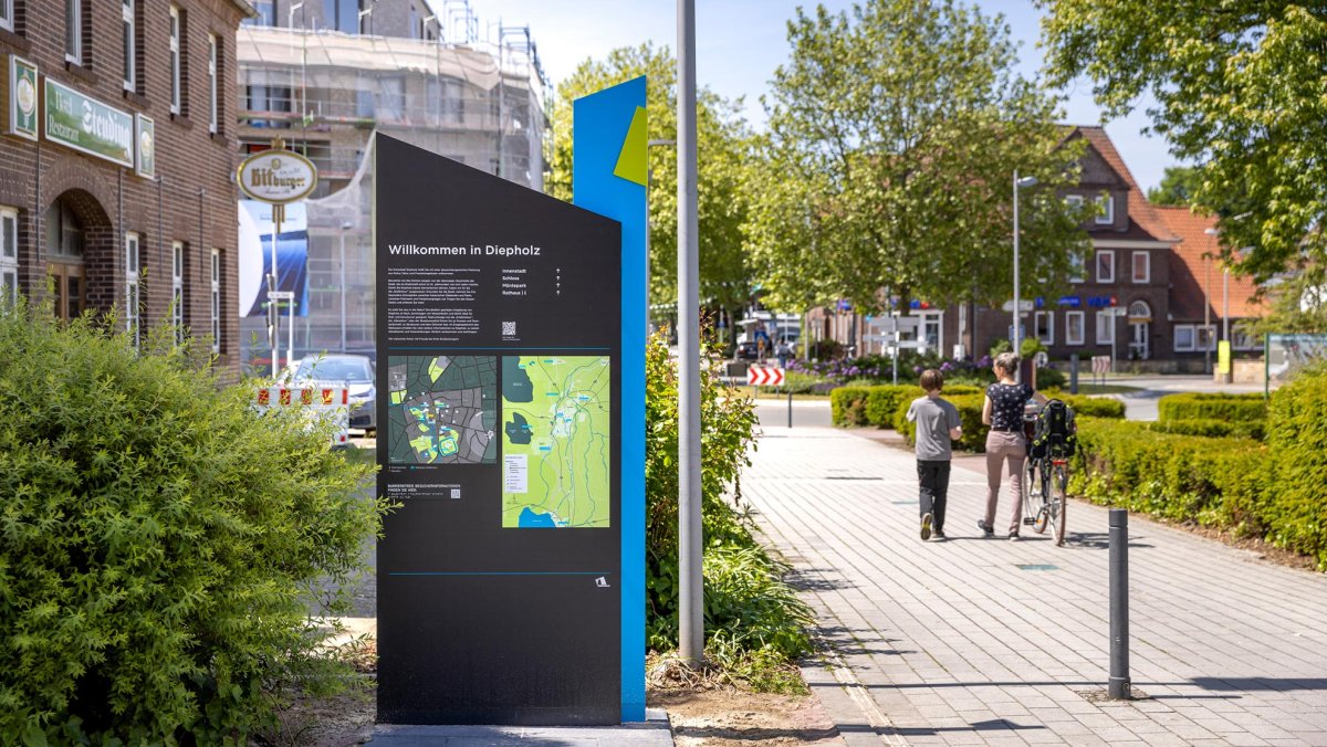 Diepholz – Touristisches Stadtleitsystem