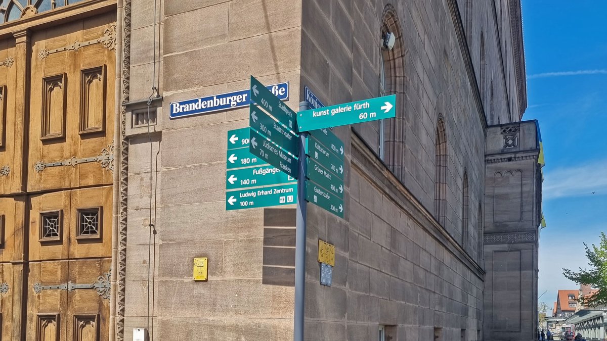 Fürth – Touristen Leitsysteme